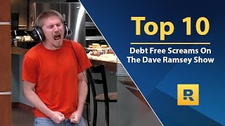 Top 🔟  Debt Free Screams on The Dave Ramsey Show [upl. by Katonah]