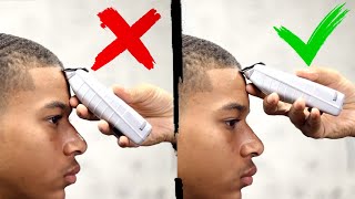 9 Line Up MISTAKES You SHOULD AVOID  How To Get A Sharp Hairline [upl. by Annav]