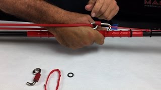 Pole Spear Resting Hook  How To Install [upl. by Twitt]