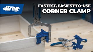 The Fastest EasiestToUse 90° Corner Clamp For Your Woodworking Projects [upl. by Torre631]