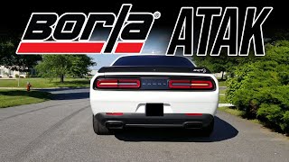 HHPRacing Dodge Challenger Hellcat  Borla Atak Exhaust [upl. by Skelly765]