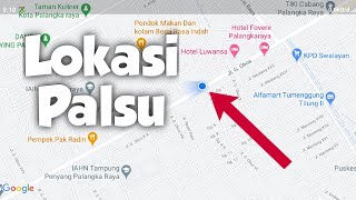 Cara Mengubah Lokasi di Google Map [upl. by Kwon523]