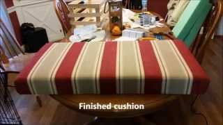 How to Cover a Cushion [upl. by Apfel]