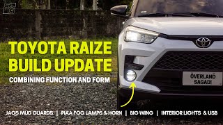 Want to upgrade your Toyota Raize 6 NEW PARTS INSTALLED on Project Raize [upl. by Witt]