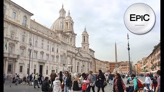 Piazza Navona  Rome Italy HD [upl. by Eirok211]