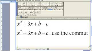 MathType Tutorial Formatting Equations [upl. by Shuma]