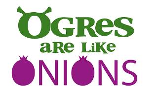 Ogres are like onions  Kinetic Typography [upl. by Forrer]