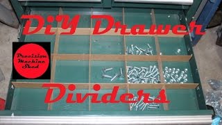 Drawer Organizing Dividers DIY quick and easy [upl. by Adin555]