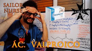 💊 Ácido Valproico quotDepakinequot Antiepiléptico [upl. by Armillas904]