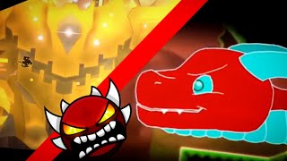 Top 10 Geometry Dash Bossfights  Bossbattles [upl. by Deering]