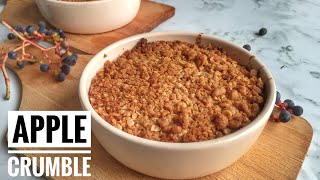 Deliciousnessly  Apple Crumble Recipe [upl. by Borreri]