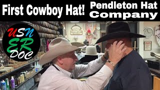 First Cowboy Hat  Pendleton Hat Company [upl. by Ahseral436]