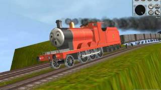 Thomas TrainzJames Down Hill [upl. by Malcolm]