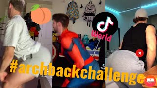 arch back Challenge  tiktok  male edition  compilation [upl. by Leoy982]