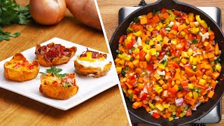 4 Sweet Potato Breakfasts [upl. by Vaas]