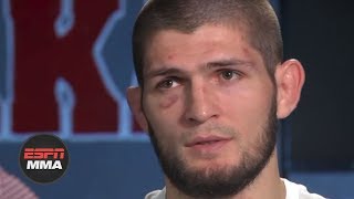 FULL Khabib Nurmagomedov on approach to Conor McGregor fight  ESPN [upl. by Raynell407]