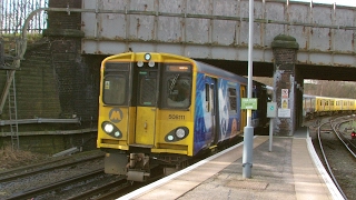 Half an Hour at 216  Birkenhead North Station 1022017  Class 507 508 terminus [upl. by Dorreg]