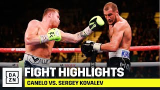 HIGHLIGHTS  Canelo vs Sergey Kovalev [upl. by Cown]