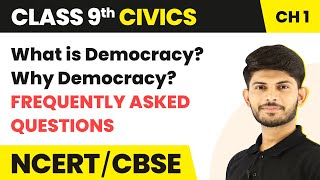 Frequently Asked Questions  What is Democracy Why Democracy  Class 9 Civics [upl. by Naujd530]