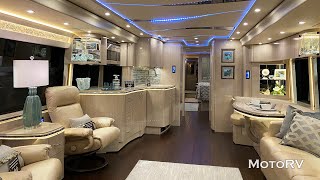 27 Million Super Luxury Prevost Coach [upl. by Esirtal]