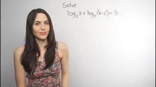 Solving Logarithmic Equations How NancyPi [upl. by Orteip]