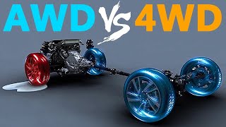 The Difference Between AWD vs 4WD [upl. by Archie]