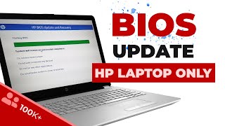 How to Update BIOS Firmware on HP laptop  Flashing BIOS HP ay516tx Notebook [upl. by Crescentia]