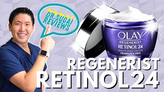 Dr Sugai Reviews Olay Regenerist Retinol 24 [upl. by Natsrik]