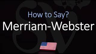 How to Pronounce Merriam Webster CORRECTLY [upl. by Anhcar539]