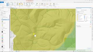 Hydrology Tools Map Tutorial – ArcGIS Pro [upl. by Yllehs6]