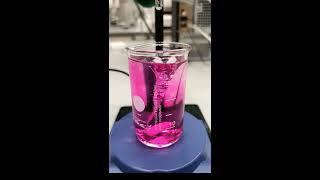 NaOH  HCl  Phenolphthalein  color changing reaction [upl. by Yonina466]