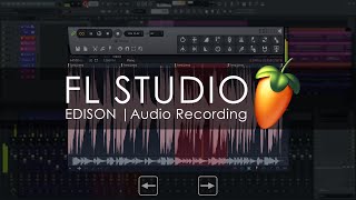 EDISON  Audio Recording introduction [upl. by Auqenwahs526]