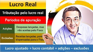 59  Lucro real Tributação pelo lucro real  Contabilidade [upl. by Tuesday]