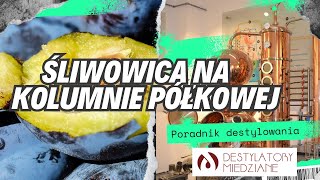 Śliwowica na kolumnie półkowej [upl. by Georges]