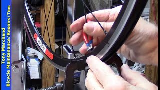 Truing and Fixing a Bicycle Wheel [upl. by Laurentia]