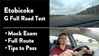 Etobicoke G Full Road Test  Full Route amp Tips on How to Pass Your Driving Test [upl. by Stambaugh]