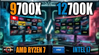 9700X vs 12700K Benchmarks  Tested in Games and Applications [upl. by Rento52]