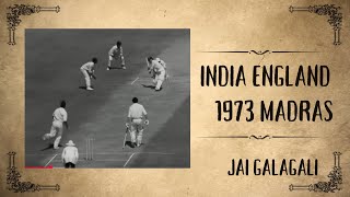 3rd Test India v England at Madras Jan 1217 1973 [upl. by Fatma]