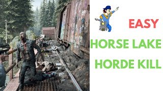 Easy Way to Kill Horde in Horse Lake NERO Checkpoint  Days Gone [upl. by Barrett]