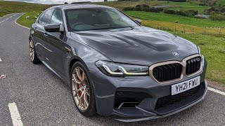 New BMW M5 CS  Fastest 060 Ive Ever Tested  4K [upl. by Netsreik]