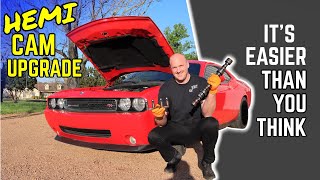 Hemi Cam Installation Budget Challenger Build Ep1 [upl. by Kevin]