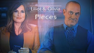 Elliot amp Olivia  Pieces  Law and Order SVU [upl. by Aitnwahs920]