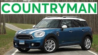 4K Review 2017 Mini Cooper Countryman Quick Drive  Consumer Reports [upl. by Cini]