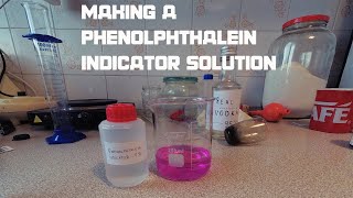 How to make 1 Phenolphthalein Indicator [upl. by Yadsnil505]