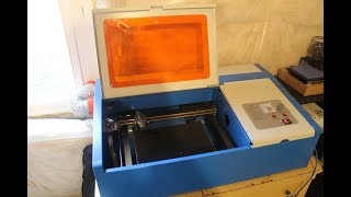 K40 40 Watt Laser Cutter Engraver Overview and Mods [upl. by Theone]