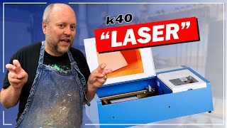 K40 Laser Cutter amp Engraver  What Do You Really Need To Get Started [upl. by Oiciruam]