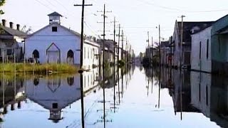 Hurricane Katrina  New Orleans Storm Surge [upl. by Nanni]