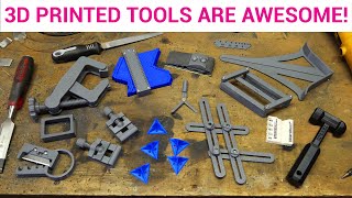 12 3D printed tools you need for your workshop [upl. by Yelrak]