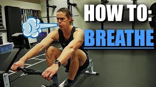 Rowing Machine BEST Breathing Pattern [upl. by Ekoorb]