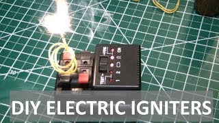 DIY Electric Igniters for Rocket Engines amp Pyrotechnics  ELEMENTALMAKER [upl. by Netniuq]